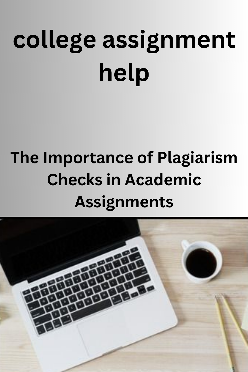 The Importance of Plagiarism Checks in Academic Assignments